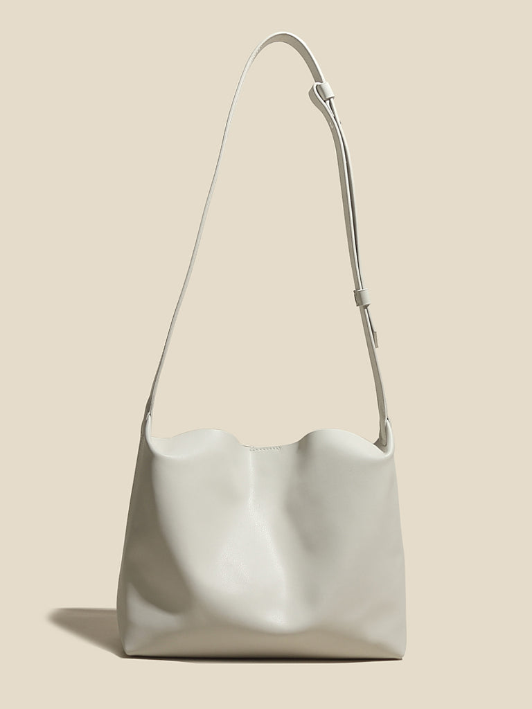 Aesther Ekme: Brown Mini Soft Hobo Shoulder Bag