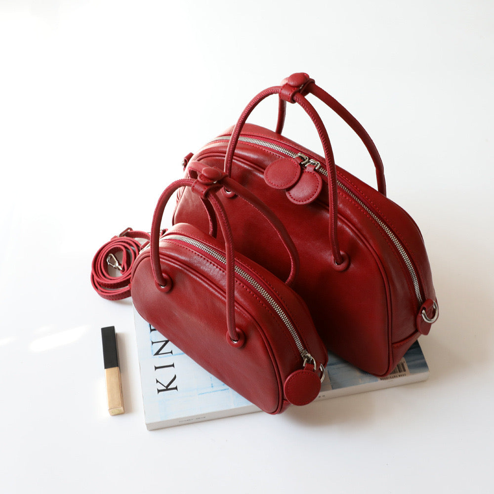 Top Handle Shell Bag Bowling Bag