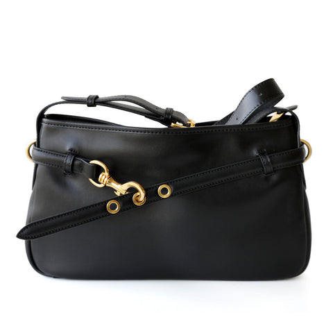 Suede Leather Shoulder Bag Messenger Bag - POPBAE