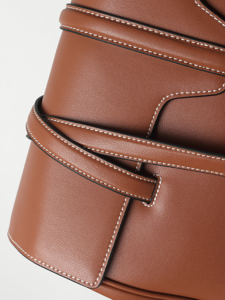 Women's Soft Leather Tote Bag Satchel Shoulder Bag Top Handle - POPBAE