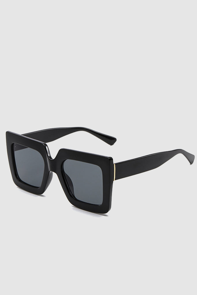PopBae Women's Square Sunglasses In Sienna And Orange Ombre - POPBAE