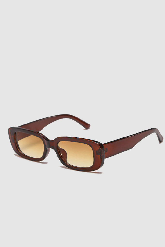 PopBae Women's Retro Square Sunglasses In Tortoise - POPBAE