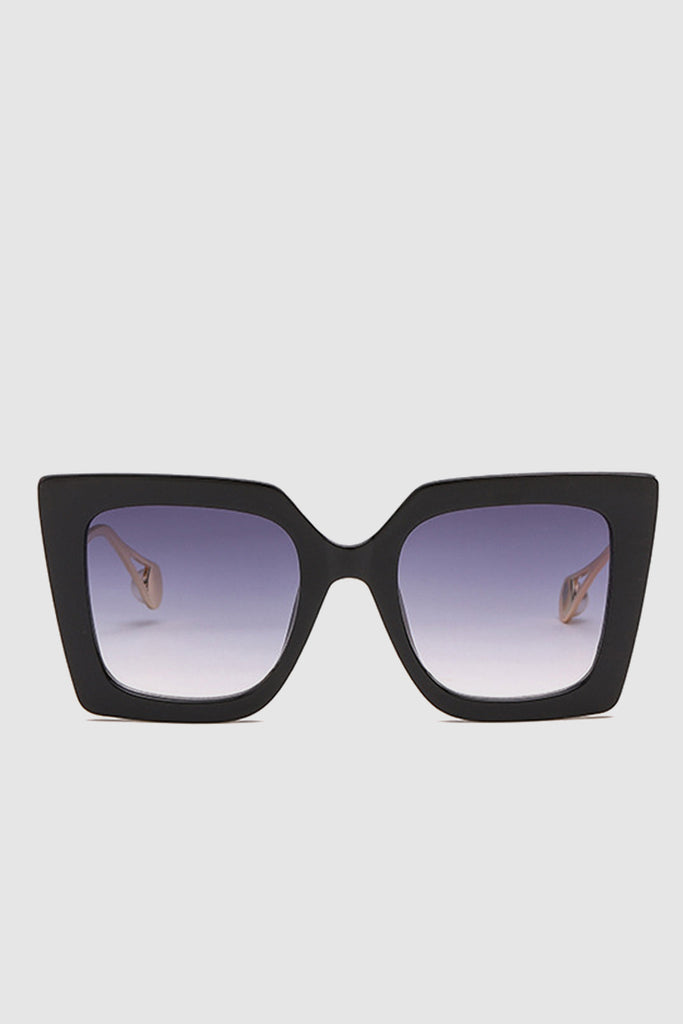 PopBae Women's Retro Cat Sunglasses With Pearl Detail In Tortoise - POPBAE