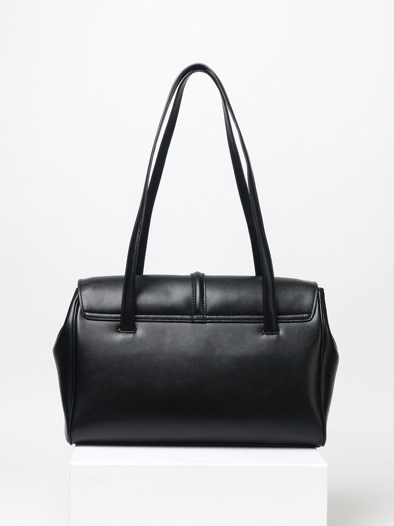 Women's Soft Leather Tote Bag Satchel Shoulder Bag Top Handle - POPBAE