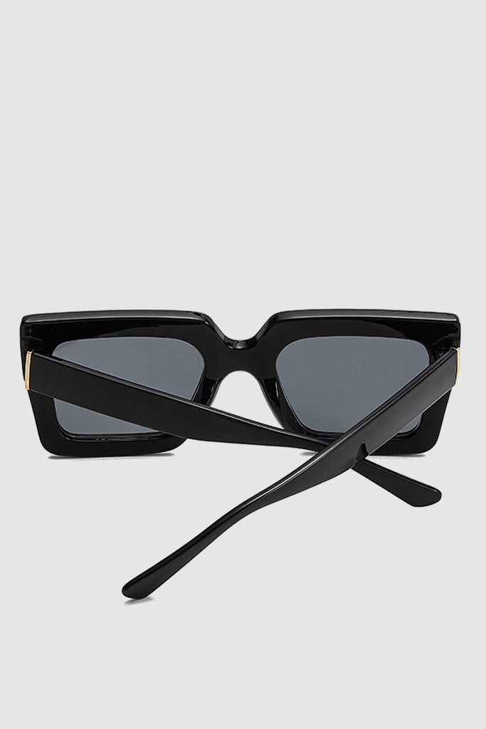 PopBae Women's Square Sunglasses In Sienna And Orange Ombre - POPBAE