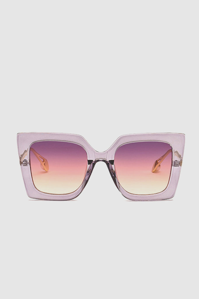 PopBae Women's Retro Cat Sunglasses With Pearl Detail In Tortoise - POPBAE