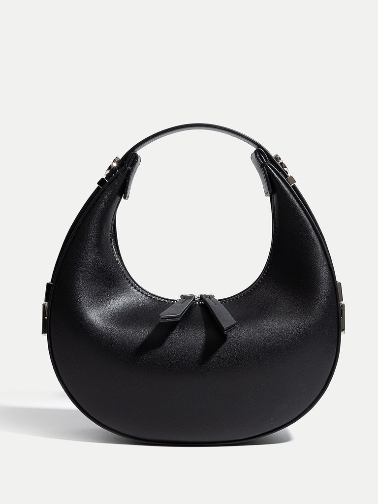 Crescent Shoulder Bag - Black