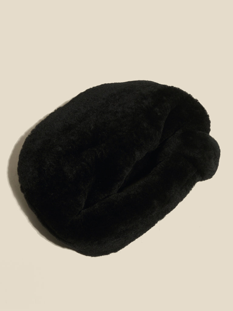 Women's Jodie Mini Velvet Shearling Tote Bag Fluffy Furry Clutch - POPBAE