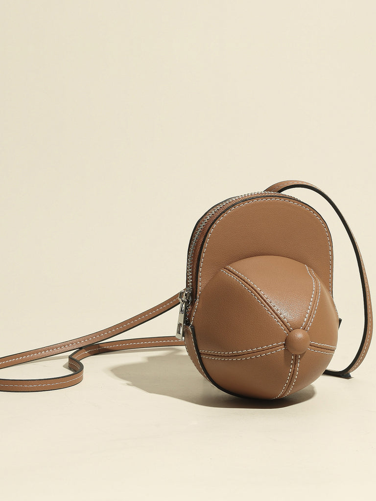 Women's Cap Mini bag Baseball Shoulder Bag - POPBAE
