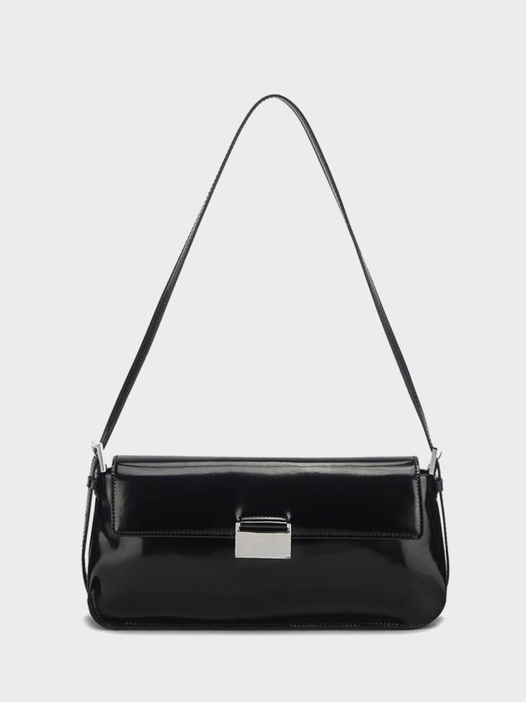 Flap Armpit Handbag Baguette Shoulder Bag - POPBAE