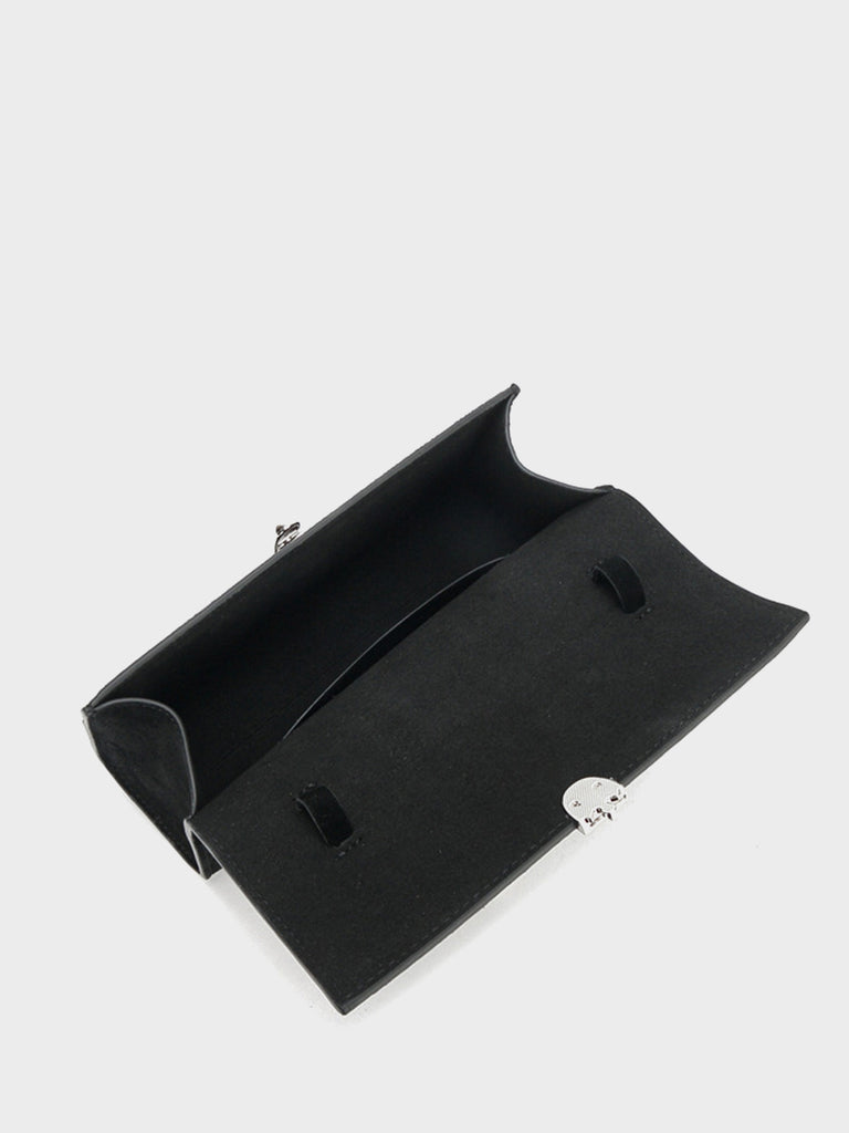 Top Handle Messenger Bag Gold Hardware Flap Pillow Bag - POPBAE