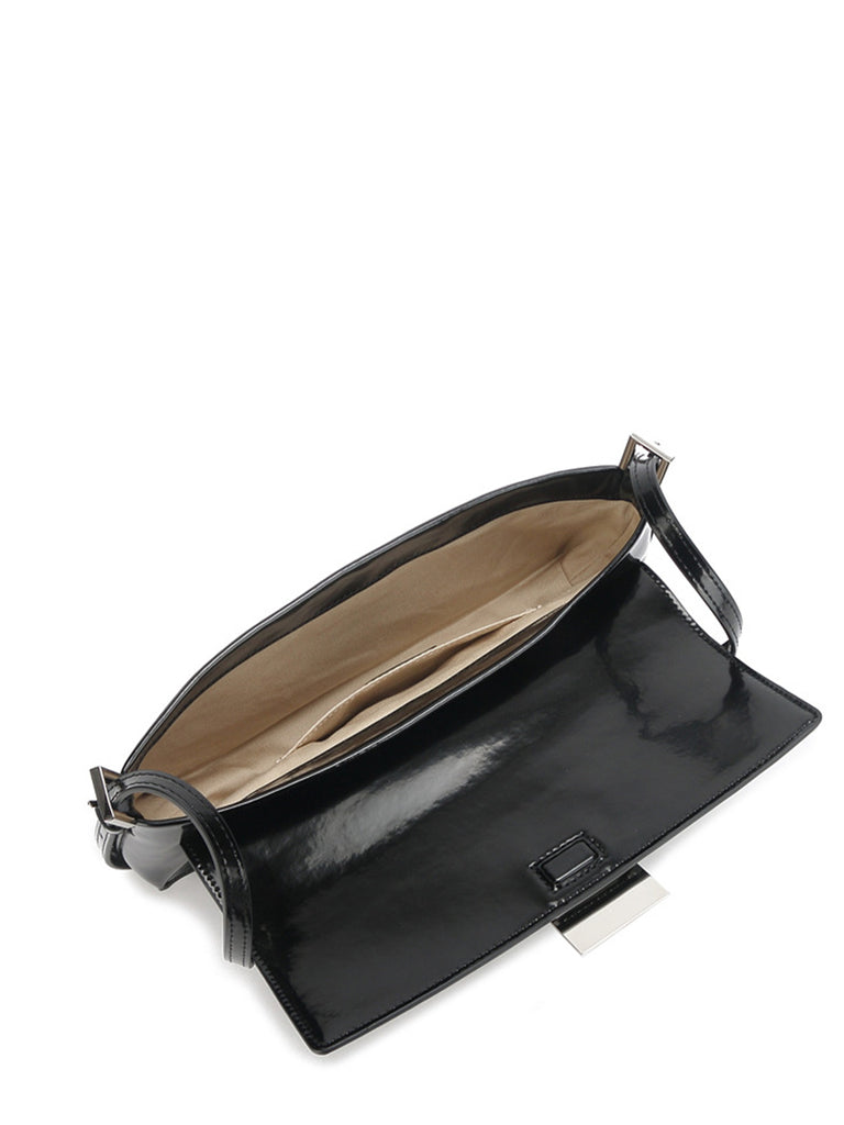 Flap Armpit Handbag Baguette Shoulder Bag - POPBAE