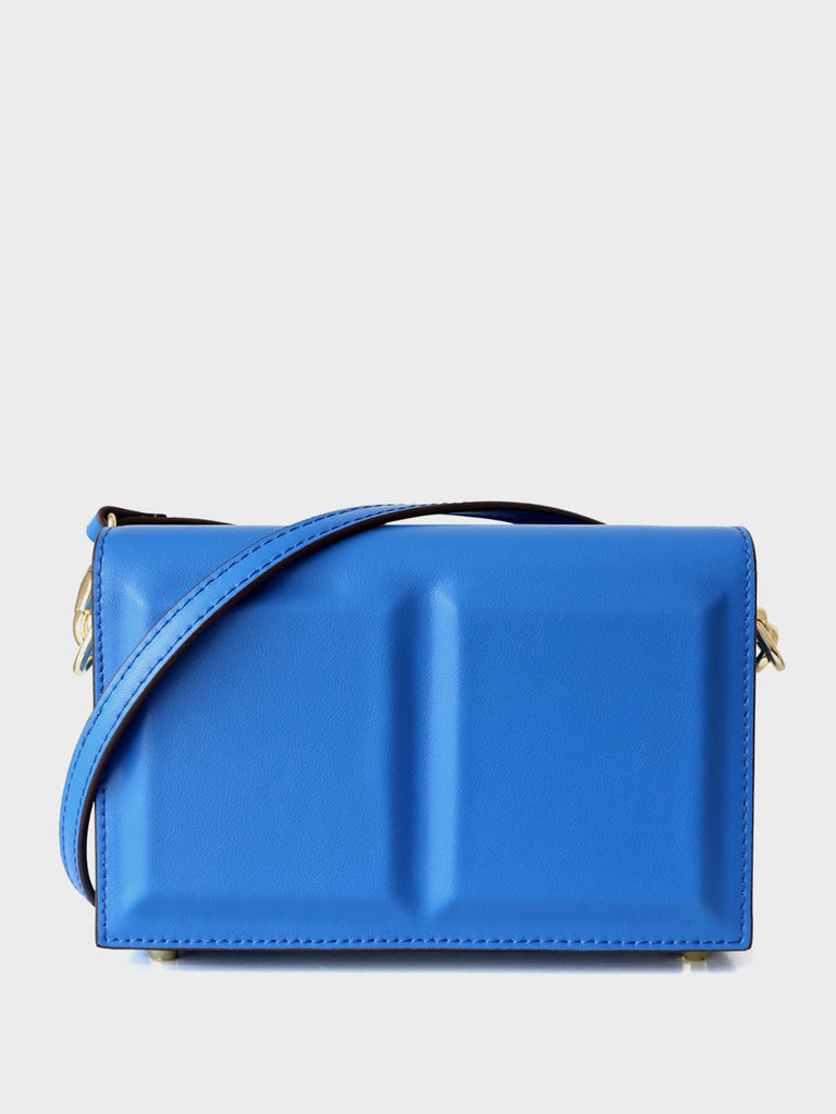 Leather Chocolate Box Bag Flap Mini Square Crossbody Bag - POPBAE