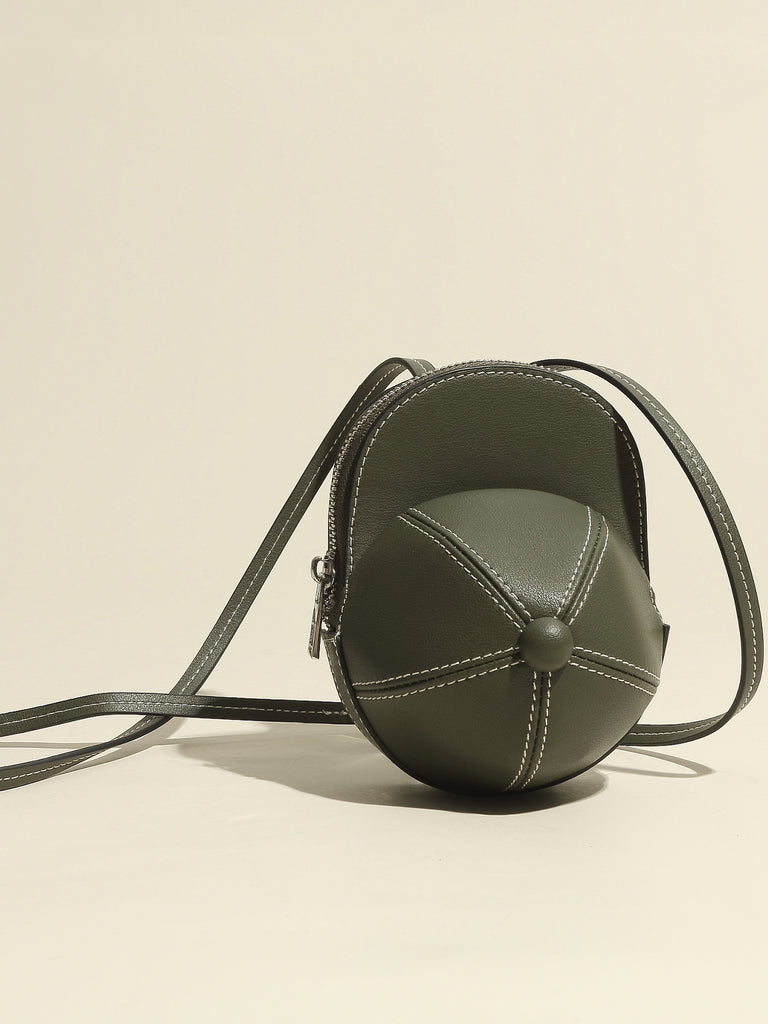 Women's Cap Mini bag Baseball Shoulder Bag - POPBAE