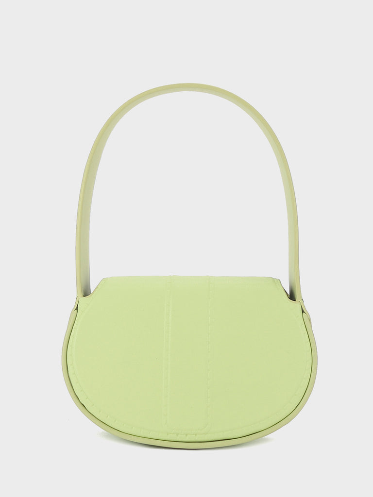 Women's Patent Leather Embossed Mini Bag Top Handle Tote - POPBAE