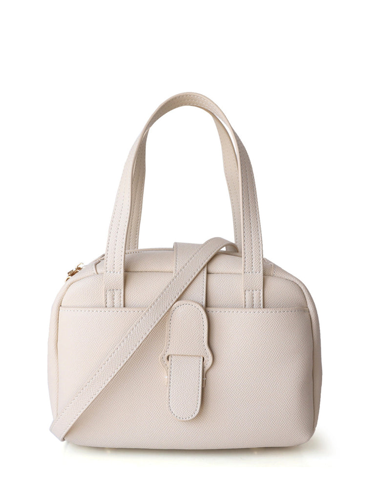 Top Handle Soft Leather Pillow Bag Camera Bag - POPBAE