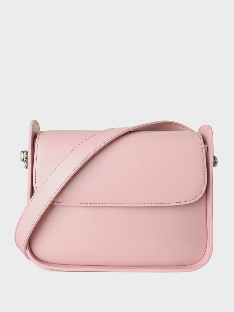 Classic Square Shoulder Bag Flap Top Leather Satchel Bag Box Tote Bag - POPBAE