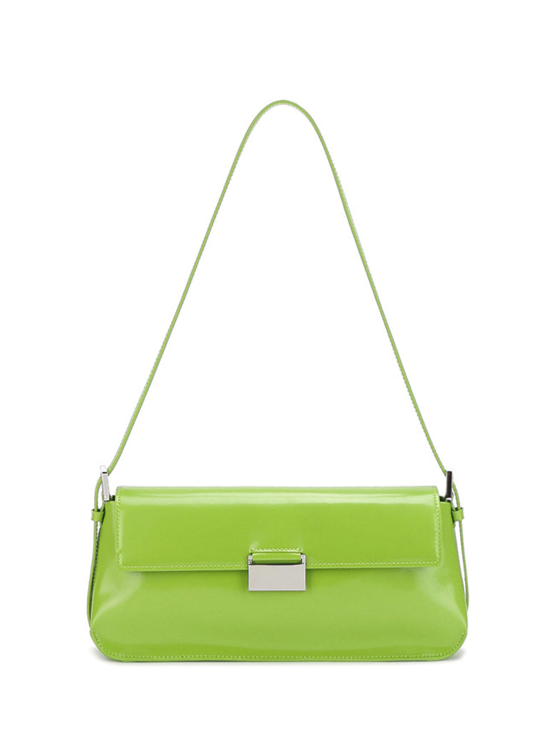 Flap Armpit Handbag Baguette Shoulder Bag - POPBAE